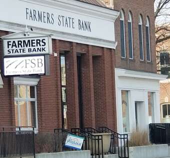 Farmer's State Bank electronic message board